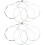 16Pcs Violin Strings Set Steel Cores Durable Multi Color Replacement 1