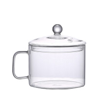 2St Transparante Stew Pot Open Gebruik Met Comfort Handvat