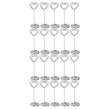 40St Herbruikbare Zilveren Memo Clips Perfect Voor Huis En Feest