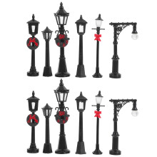 24St Miniatuur Lampen Plastic Decor Voor Dollhouse En Model