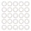 200Pcs Clear Silicone Earring Spacer Beads for Comfort and 1