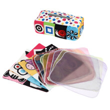 2St Tissuedoos Baby Speelgoed Sensoriek Handzaam Assortie Kleuren