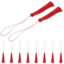 20Pièces Glands Rouges Suspendus Pour Artisanat, Décor Cadeaux