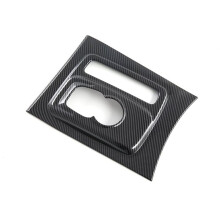 Central Control Gear Shift Panel Trim for 300 300C 2015-2023 Carbon Fiber Interior Accessories