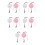 10Pcs Portable Automatic Pet Leash Durable Nylon Rope for Dog Training 4