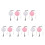 10Pcs Portable Automatic Pet Leash Durable Nylon Rope for Dog Training 6