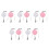 10Pcs Portable Automatic Pet Leash Durable Nylon Rope for Dog Training 7