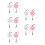 10Pcs Portable Automatic Pet Leash Durable Nylon Rope for Dog Training 9