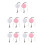 10Pcs Portable Automatic Pet Leash Durable Nylon Rope for Dog Training 10