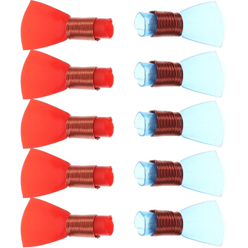 50Pièces Anches Naturelles Suona Accessoires Simples Colorés