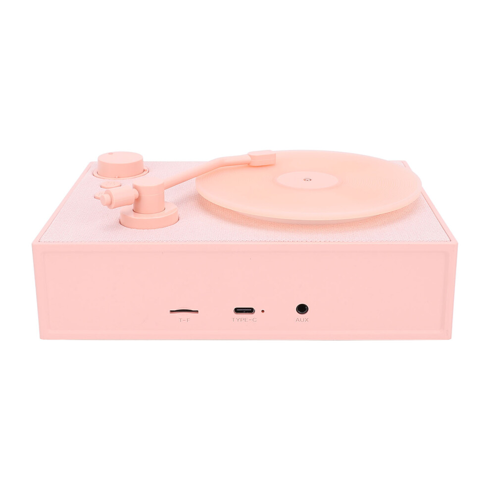 Vintage Record Player 1500Mah Aroma Bt5.3 Pink 4611384611193