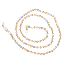 3St Modieuze Gouden Brillenriemen Anti-Verlies Masker Ketting Alloy