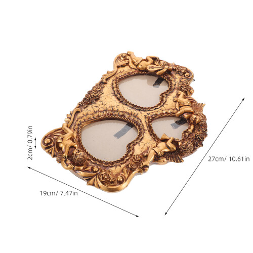 Antique Style Gold Resin Frame Vintage Wall Decor 2