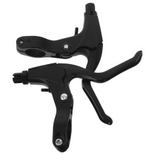 2Paren Aluminium Remhendels Voor Comfortabele Grip Zwart
