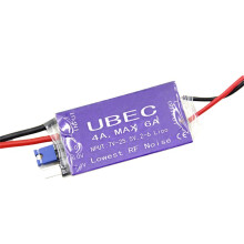 UBEC Voltage Regulator for RC Airplanes 4A Output 5V/6V Max 12A for 2-6S Lipo 6-16 Cell Ni-Mh