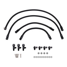 Coolant Crossover Hose Coolant Crossover Kit Steam Vent Hose for LSX LS1 LS2 LS6 LM7 Black