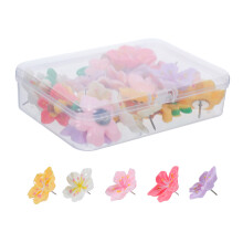 90St Stevige Resin Metalen Push Pins Decoratie Op School