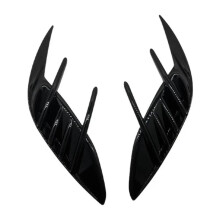 1 Par de Capa Decorativa para para-Choque Traseiro de Carro, Grade de Ventilação Lateral, Spoiler para  Stinger 2017-2023, Peças Automotivas A