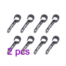 8St Clip Stop Houder Voor Veiligheidsgordel Antislip Zwart