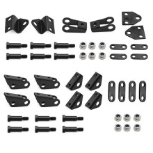 RC Car Upgrade Front and Rear Hanging Lug Brackets Kit for 1/14 Trailer Model Vehicle RC Car Accessories