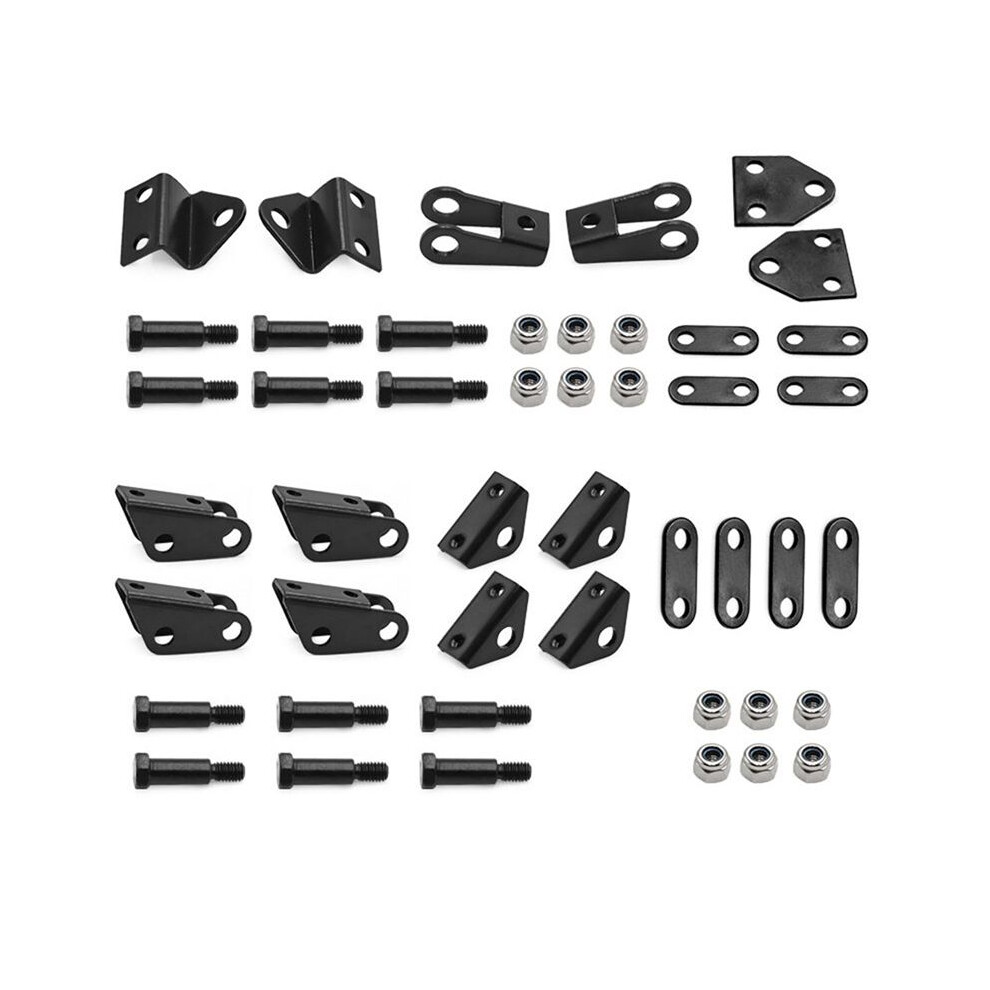 Rc Car Upgrade Front And Rear Hanging Lug Brackets Kit For 1/14 Trailer Model Vehicle Rc Car Accessories 6033290920837