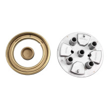 Stove Cooker Hat Replacement Set, Oven Gas Hob Burner Crown, Flame Cap, Lid for Gas Stove Burners