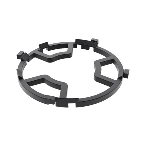 Universal Cast Iron Gas Hob Cover, 10-Serration Anti-Slip Wind Shield,-Saving Cookware Accessory