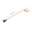 1Set Orange Kayak Safety Flag with Pole Mount Durable Marine Polyester 3