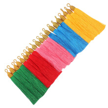 80St Mini Polyester Kwastjes Voor Boho Boekleggers En Tasdecoratie