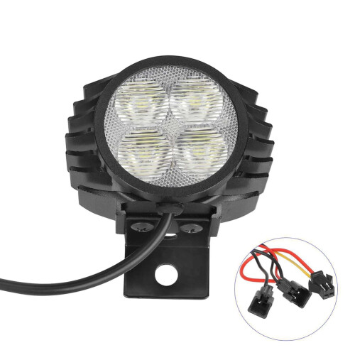 M4/M4 Pro Electric Scooter Horn Headlight 2 in 1 Night Headlight 1