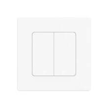 Tuya WiFi  Light  2-Gang Dimmer   Life APP Remote Control Work with Alexa ,White