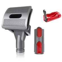 Groom Tool Dog Pet Spazzola per Aspirapolvere per V10 V11 V12 V15 V8 V7 con Adattatore Convertitore a Sgancio Rapido