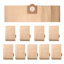 Paquete de 10 Bolsas de Polvo de Filtro de Papel 6.959-130.0 una 2201/2204/2504 para  WD3 WD3P Reemplazo de Aspiradora en Seco y HúMedo