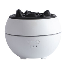 Simulated Volcano Lava LED Light Humidifier USB Noiseless Essential Oil Diffuser Night Light Misting Air Humidifier,B