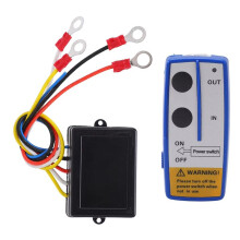 Universal Winch Wireless Remote Control Kit with Receiver 12V 24V for Truck ATV SUV