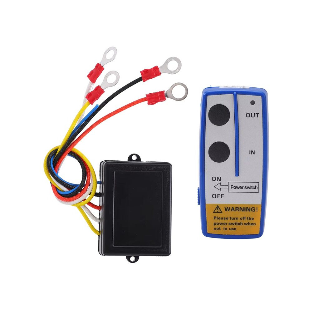 Universal Winch Wireless Remote Control Kit With Receiver 12V 24V For Truck Atv Suv 6032984769875