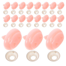 4Ensembles Nez Rose Pour Animaux En Peluche En Plastique DIY