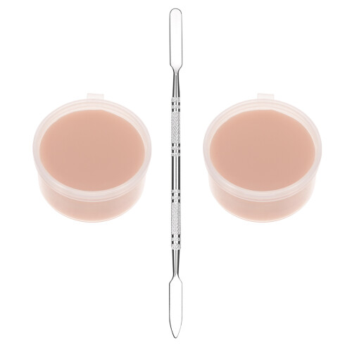 1Ensemble Cire Modelage Beige Pour Scarification Effets Pro