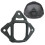 Capot de montage NVG universel pour casque vert olive 1