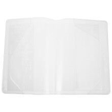 2Ensembles Protège-Cahiers Transparents PVC Étanches Pour Usage Maison