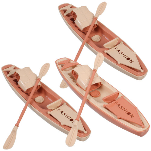 5Sets Duurzaam ABS Plastic Model Beige Voor Auto En Thuis