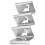 3Stk Silber Taco Stand Burrito Halter 1