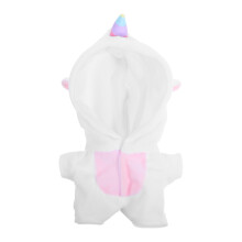 2Pièces Tenue Pyjama Licorne En Peluche Pour 20Cm Adorable