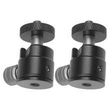 8St Duurzame Zwarte Aluminium Statiefkop Voor Camera En Projector