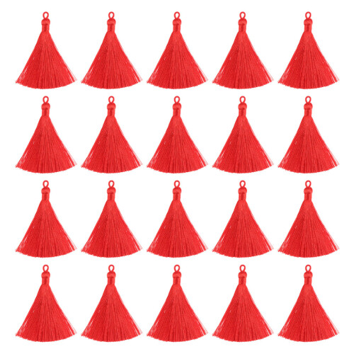 60Pièces Pendentifs Pompon Longs Accessoires DIY Légers