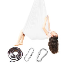 Portable Snuggle Hammock-Elastic Hanging Chair with Rope Carabiner, Light Weight Breathable Cuddle Swing for Relaxation