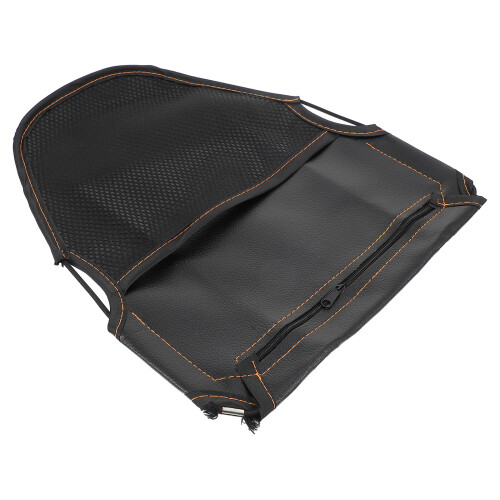 2St Scooter Accessoires Zwarte PU Polyester Zadeltas Achterzit