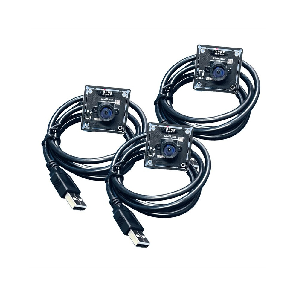 3Pcs 1Mp Ov9732 720P No Distortion 100 Usb Camera Module For Product Photography Mjpeg 30Fps For Autodarts Scoring Syst 4711055640214