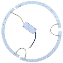 Curved LED Light Strip Ceiling Fan Light Dimmable Led Light Strip with Adjustable Color Temperature Light Strip Driver