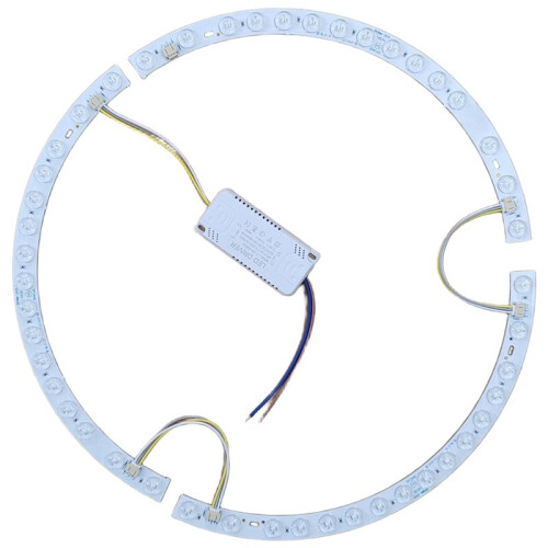 Curved LED Light Strip Ceiling Fan Light Dimmable Led Light Strip with Adjustable Color Temperature Light Strip Driver